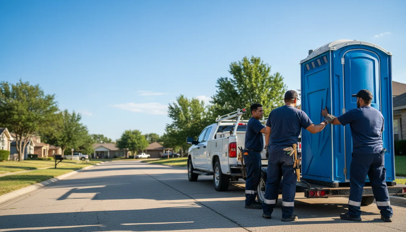 Portable Toilet Rental in Nevada, TX near me